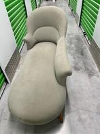 Chaise Longue Napoléon III. Antiek stuk., Gebruikt, Eenpersoons, Stof, Antiek