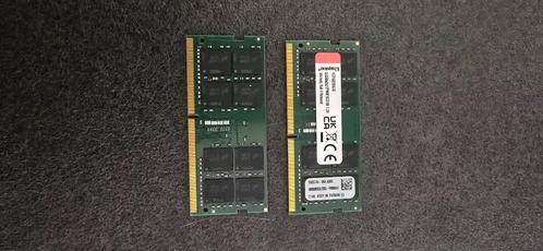 Kingston 64gb DDR4 SODIMM, Computers en Software, RAM geheugen, Zo goed als nieuw, Laptop, 64 GB, DDR4, Ophalen