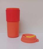 Tupperware Eco Coffee Cup - Isotherme - Saumon - Promo, Enlèvement ou Envoi, Récipient ou Bol, Neuf, Orange