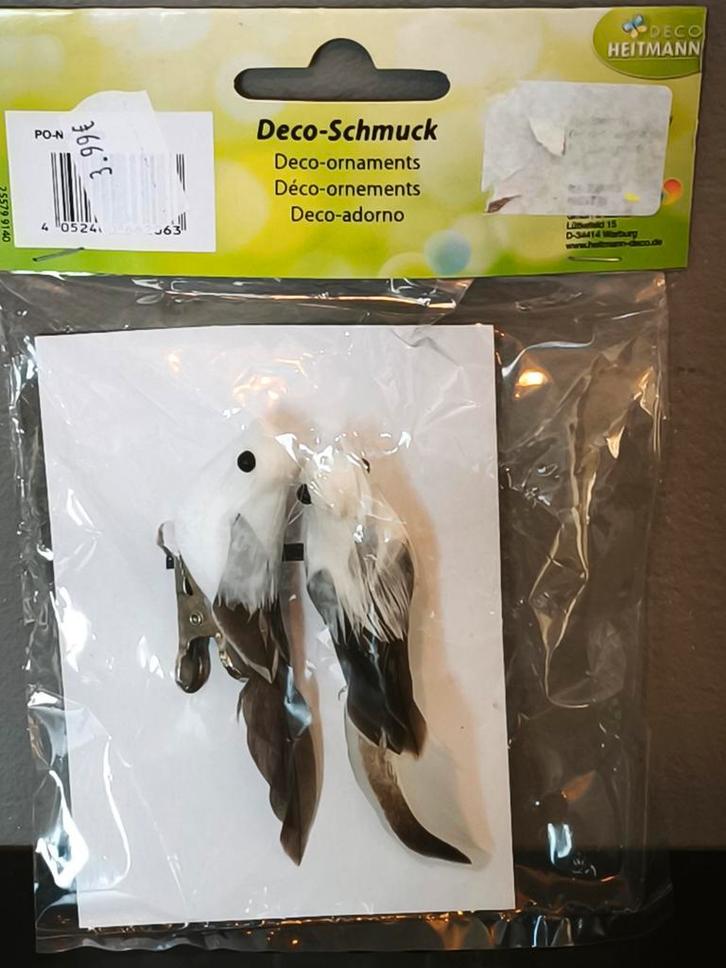 Oiseaux décoratifs à clipser, Hobby & Loisirs créatifs, Articles de fête, Neuf, Décoration, Enlèvement ou Envoi