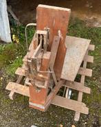 Weegschaal met gewichten - Vintage, Ophalen, Gebruikt, Overige typen