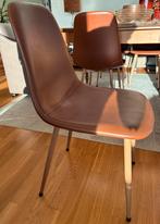 Stoelen, Ophalen, Kunststof, Gebruikt, Bruin