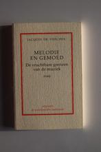 Boek 'Melodie en gemoed', Livres, Musique, Enlèvement, Comme neuf, Général