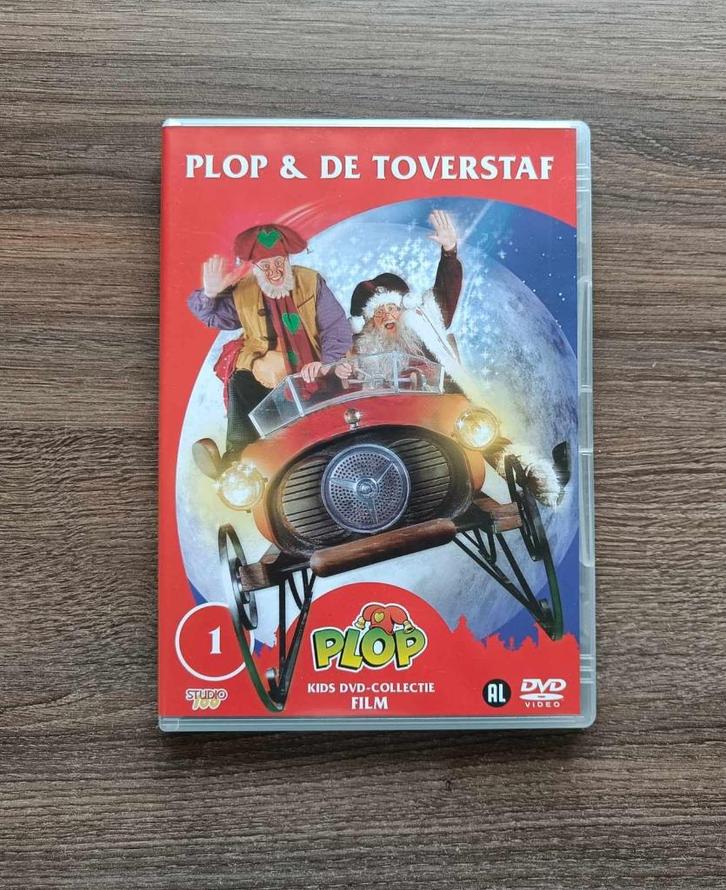 DVD - Plop en de toverstaf - Studio 100 - Nederlands - €3, Cd's en Dvd's, Dvd's | Nederlandstalig, Zo goed als nieuw, Film, Komedie