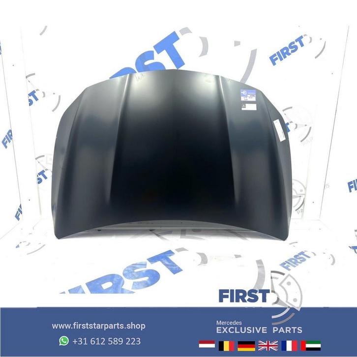 W117 CLA motorkap A1178800057 64 zwart wit grijs Mercedes 20, Auto-onderdelen, Carrosserie, Motorkap, Mercedes-Benz, Voor, Gebruikt