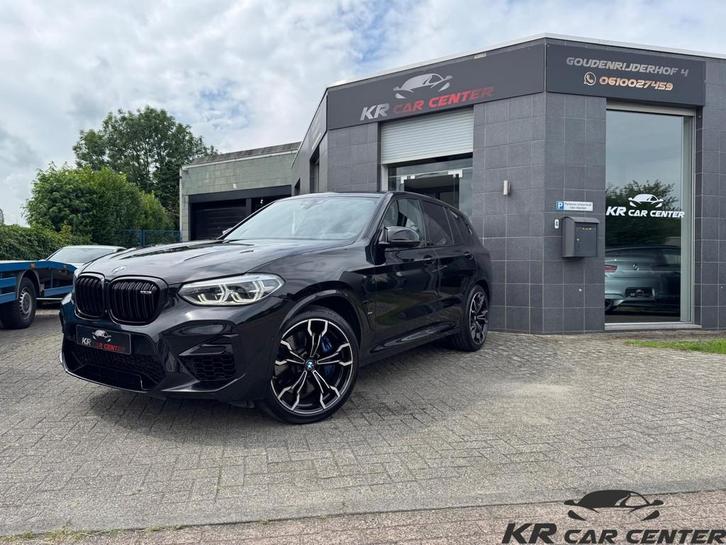 BMW X3 M Competition AKRAPOVIC-CARBON-H&K-HUD-360-DEALER, Auto's, BMW, Bedrijf, Te koop, X3, 360° camera, 4x4, ABS, Achteruitrijcamera