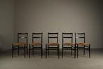 Early Cassina Leggera 646 chairs by Gio Ponti, Italy 1952, Huis en Inrichting, Ophalen, Gebruikt