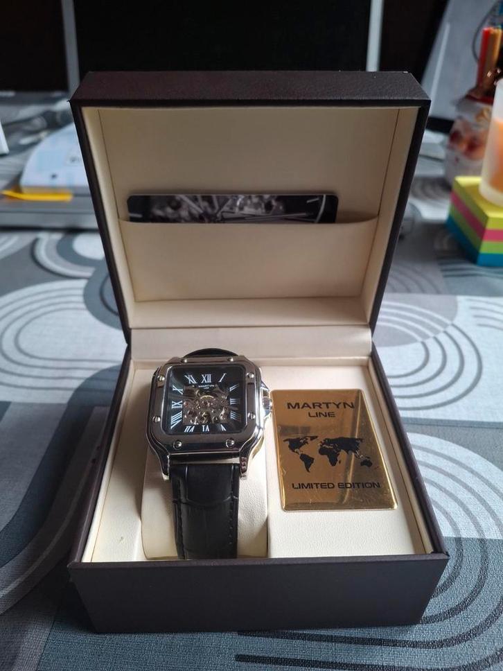 Montre Martyn Line Automatic - Limited Edition - NEW/NEUVE, Handtassen en Accessoires, Horloges | Heren, Nieuw, Polshorloge, Overige merken