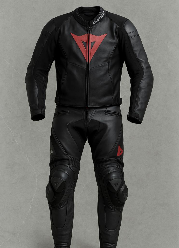 Dainese leren jas en broek, Motoren, Kleding | Motorkleding, Overall, Tweedehands, Ophalen of Verzenden