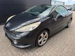 Peugeot 207 Cabrio 1.6 diesel 60 kw, Auto's, Cabriolet, Zwart, Particulier, 2 deurs