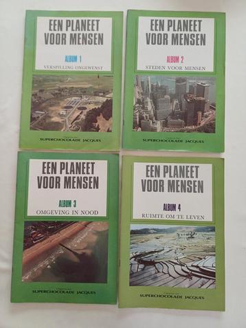 4 livres avec des gravures chocolatées de Jacques., Enlèvement ou Envoi, Comme neuf