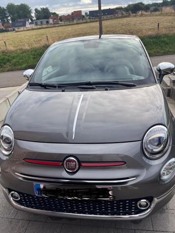 Fiat500 red. 2023, Argent ou Gris, Achat, Carnet d'entretien, Boîte manuelle