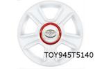 Toyota Aygo velg Aluminium 15'' 5-spaaks wit Origineel! PW45, Pneu(s), Véhicule de tourisme, 15 pouces, Enlèvement ou Envoi