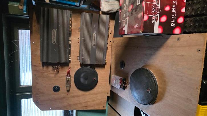 Dls,focal,kicker muziekinstalatie, Auto diversen, Autospeakers, Gebruikt, Ophalen