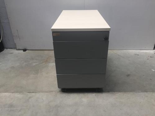 (160) Metalen verrolbare ladenblokken zijn als nieuw, Huis en Inrichting, Bureaus, Zo goed als nieuw, Ophalen