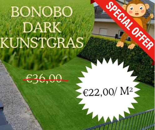 Bonobo Dark kunstgras on sale!, Jardin & Terrasse, Jardin & Terrasse Autre, Neuf, Enlèvement ou Envoi