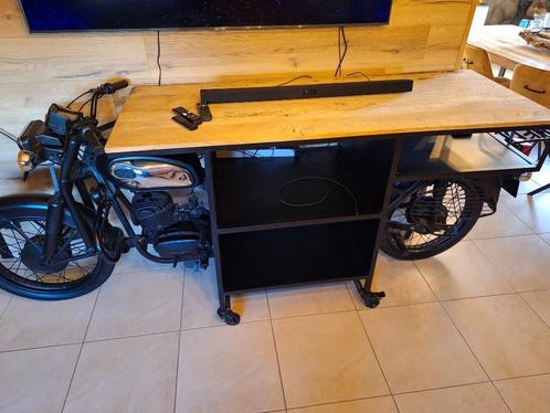 Meuble bar tv décoration man cave moto, Huis en Inrichting, Kasten | Overige, Zo goed als nieuw, Ophalen