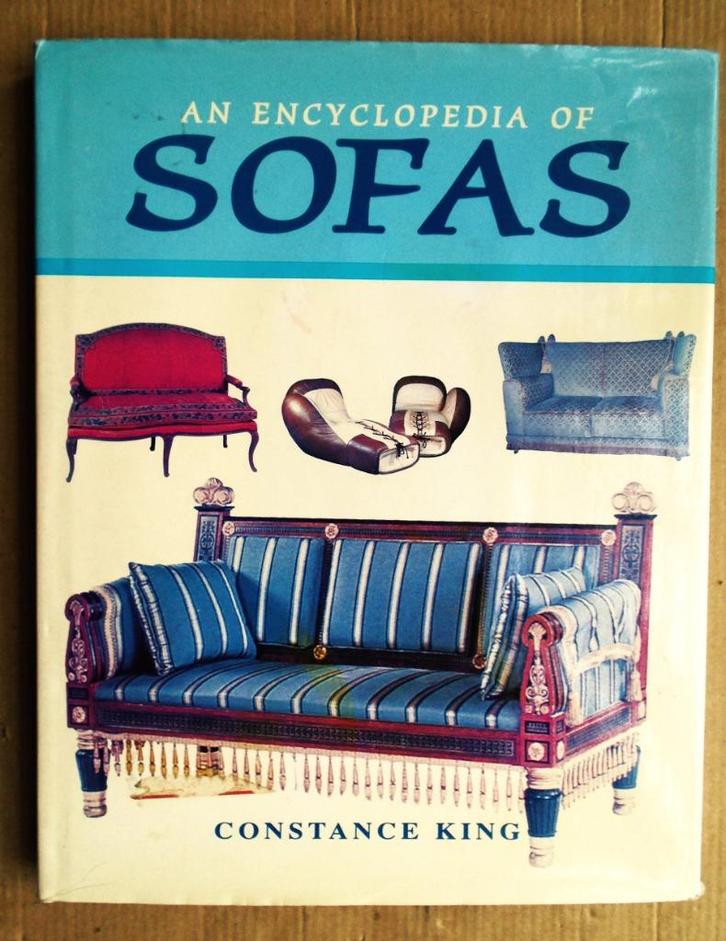 An Encyclopedia of Sofas - 1996 - Constance King - 1e druk, Huis en Inrichting, Zetels | Zetels en Chaises Longues, Gebruikt, Verzenden