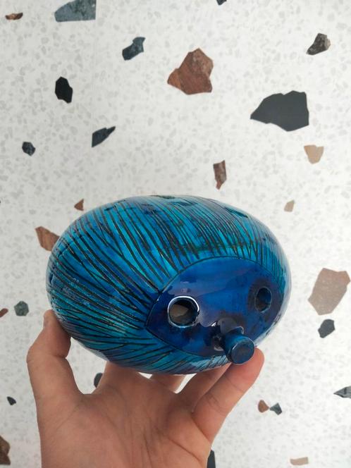 Vintage Bitossi Italy Aldo Londi Hedgehog spaarpot keramiek, Antiek en Kunst, Kunst | Designobjecten, Ophalen of Verzenden