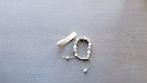 Armbanden geweefd of met parels in wit nieuw one size, Verzenden, Nieuw, Wit