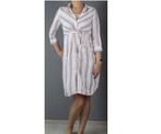 Wit-roos hemdjurk van Kilky - Maat medium, Kleding | Dames, Jurken, Ophalen, Wit