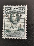 Gold Coast 1938 - Koning George VI en Fort Christiansborg, Postzegels en Munten, Ophalen of Verzenden, Gestempeld