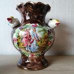 Vintage stukken Bequet ( vaas en huisje en juwelendoos), Antiek en Kunst, Ophalen