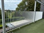 6 balustrades 150 hoog met Poedercoating, Tuin en Terras, Schuttingen, Gebruikt, IJzer, 1 tot 2 meter, Ophalen