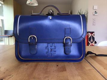 Lederen boekentas #OwnStuff beschikbaar voor biedingen