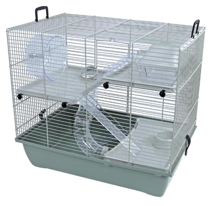 Hamsterkooi Pinky 3 Pastelgroen, Dieren en Toebehoren, Knaagdieren en Konijnen | Hokken en Kooien, Nieuw, Kooi, Minder dan 60 cm