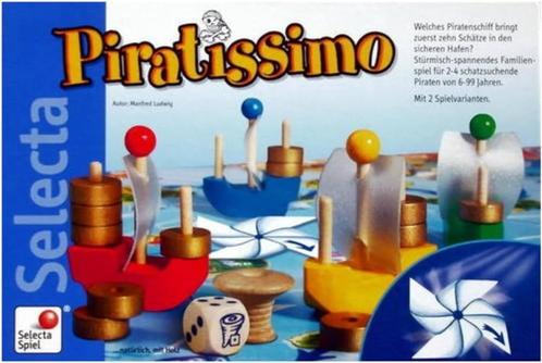 Jeu piratissimo- Selecta, Hobby en Vrije tijd, Gezelschapsspellen | Bordspellen, Gebruikt, Ophalen