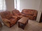 Complete Salon 1 x driezit, 2 x enkel en salon tafel, Huis en Inrichting, Zetels | Zetels, Ophalen, Gebruikt, 100 tot 125 cm, Klassiek