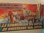 Filmposter De ondergang van Japan, Verzamelen, Posters, Gebruikt, A4 of kleiner, Rechthoekig Liggend, Ophalen of Verzenden