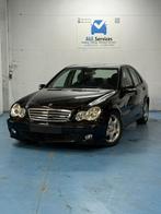 Mercedes-Benz w203 benzine klasse C180 compressor, Auto's, Automaat, 4 deurs, Zwart, 4 cilinders