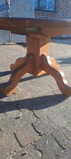 Prakties eiken eet tafel inklapbaar, Huis en Inrichting, Ophalen, Rond