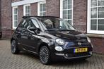 Fiat 500C 0.9 TwinAir - Groot navigatie - Volautomatische ai, Auto's, Fiat, Cabriolet, Zwart, Bedrijf, Handgeschakeld