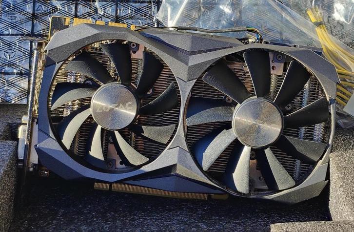 Zotac GeForce GTX 1080Ti, Computers en Software, Videokaarten, Zo goed als nieuw, Nvidia, PCI-Express 3.0, GDDR5, HDMI, DisplayPort