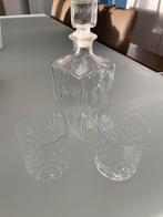 Karaf en rwee whisky glazen, Antiek en Kunst, Ophalen