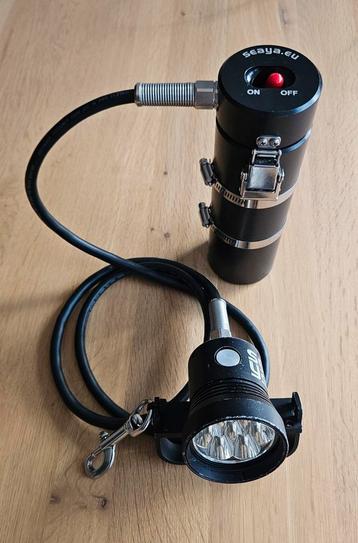 Seaya kabellamp - 70W Spot - 13.8Ah + lader beschikbaar voor biedingen