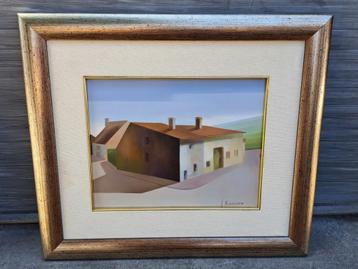 huile sur toile signe jeanne rossion beschikbaar voor biedingen