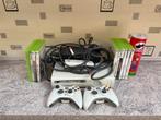 XBOX 360 defect + 10 games, Ophalen, Niet werkend, Met 2 controllers, Met games