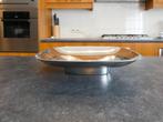 Zweeds stalen pralineskom/schotel, Huis en Inrichting, Woonaccessoires | Dienbladen, Ophalen of Verzenden, Zo goed als nieuw, Vierkant