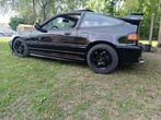 Honda CRX 16i16, Auto's, Voorwielaandrijving, 4 zetels, Zwart, 4 cilinders