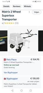 Matrix 2 wheel superbox transporter, Watersport en Boten, Ophalen, Zo goed als nieuw