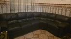 Canapé d'angle en cuir, Maison & Meubles, Canapés | Salons, Utilisé, Cuir