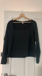 Zwarte topje H&M, Enlèvement, Comme neuf, Taille 46/48 (XL) ou plus grande