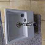 Wasbakje lavabo toilet 28 op 28cm, Ophalen, Gebruikt, Toilet