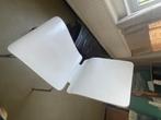 Stoelen, Huis en Inrichting, Stoelen, Ophalen, Wit, Zo goed als nieuw, Vier
