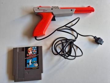 Nintendo Nes zapper + mario / duckhunt beschikbaar voor biedingen