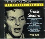 Frank Sinatra ‎– The Wonderful World Of  - 1943-1951 (CD), CD & DVD, CD | Jazz & Blues, Comme neuf, Enlèvement ou Envoi